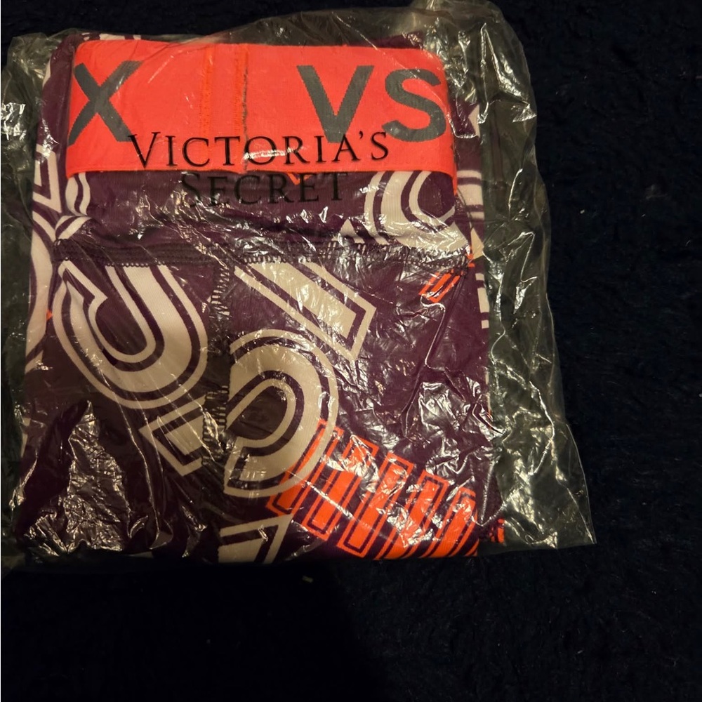 Victoria's Secret Purple and Orange Patterned Apparel